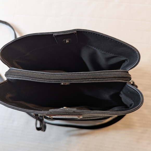 Multisac Black Crossbody Bag - Picture 6 of 10
